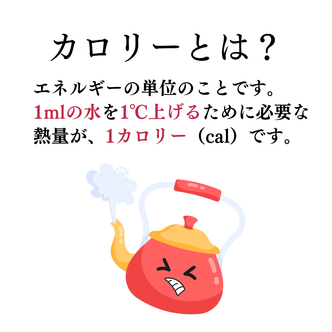 カロリーとは?